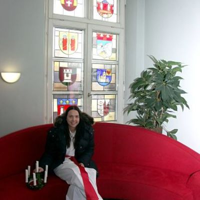 Bild vergr&ouml;&szlig;ern: Ratzeburger Inseladvent 2010 - Luciabesuch aus Str&auml;ngn&auml;s