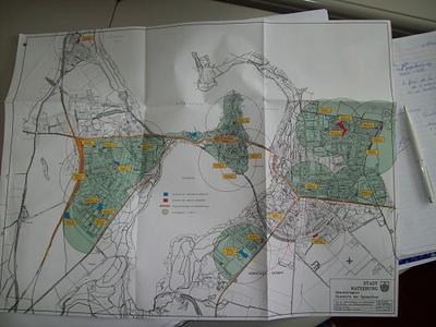Bild vergrößern: Stadplan von Ratzeburg