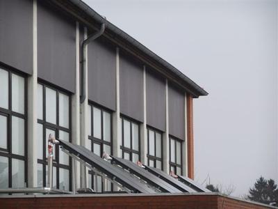 Bild vergrößern: Energetische Sanierung der Schulkomplexes St. Georgsberg schreitet voran