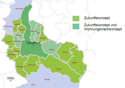 Bild vergrößern: Zukunftskonzept Daseinsvorsorge für die Stadt Ratzeburg und das Umland