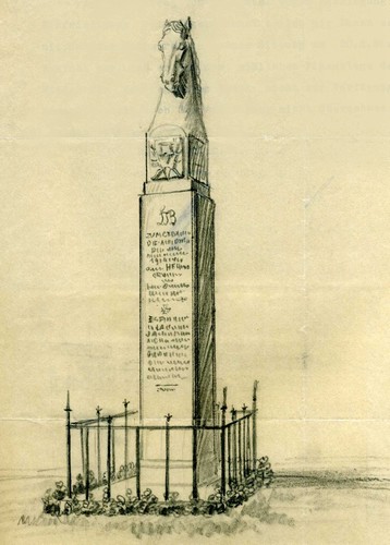 Bild vergrößern: Das Denkmal am Königsdamm