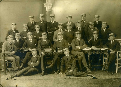 Bild vergrößern: Ratzeburger Seminaristen um 1920 (Aufnahme aus dem Nachlass von Emil Bubert)