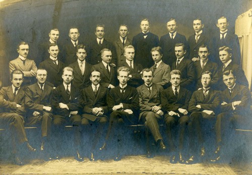 Bild vergrößern: Ratzeburger Seminaristen um 1920 (Aufnahme aus dem Nachlass von Emil Bubert)