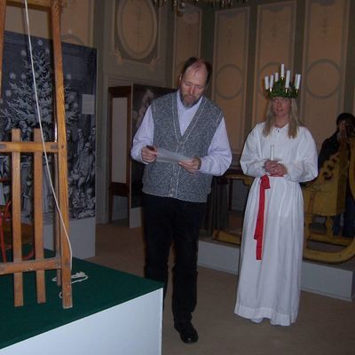 Bild vergr&ouml;&szlig;ern: Ratzeburger Inseladvent 2008 - Luciabesuch aus Str&auml;ngn&auml;s