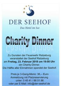 Bild vergr&ouml;&szlig;ern: Charity-Dinner zugunsten der Freiwilligen Feuerwehr Ratzeburg