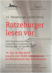 Bild vergr&ouml;&szlig;ern: 14. Ratzeburger Lesefr&uuml;hling