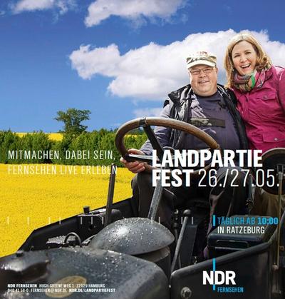 »Landpartie-Fest" des NDR in Ratzeburg am 26. & 27.05.2018