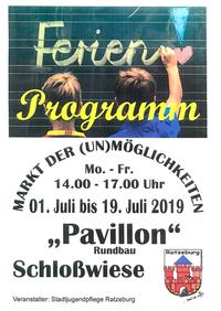 Bild vergr&ouml;&szlig;ern: Sommerferienprogramm - Markt der (Un-)M&ouml;glichkeiten 