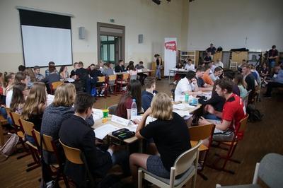 "PIMP YOUR TOWN! Ratzeburg" - Die Stadtvertretung des Planspiels ber&auml;t unter Leitung des Ersten Stadtrates Martin Bruns zu 45 Tagesordnungspunkten