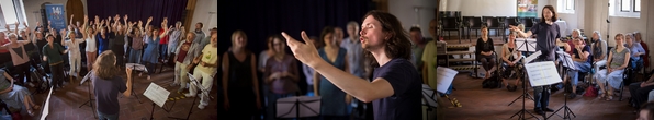 Nathaniel Damon vom Hamburger Weltmusik-Chor wird den offenen Chorworkshop f&uuml;r Mitmenschlichkeit und Respekt leiten