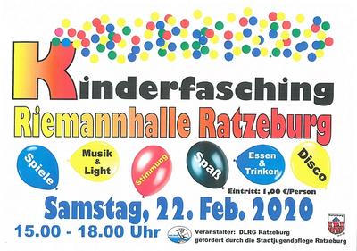 Kinderfasching in der Riemannhalle
