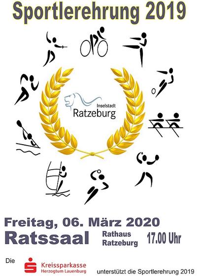 Sportlereherung der Stadt Ratzeburg
