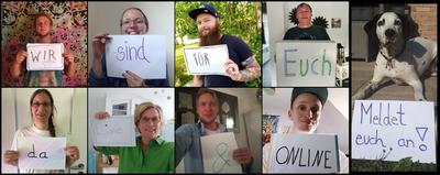 Live und Online - Das Team der  Kinder- und Jugendeinrichtungen Gleis21 und Stellwerk