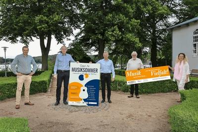 Open-Air Musiksommer im Innenhof des Ratzeburger Rathauses
