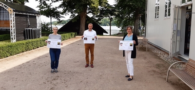 Stadtb&uuml;cherei Open Air im Innenhof am Rathaus