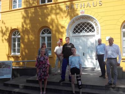 Vierfacher Ausbildungstart bei der Stadt Ratzeburg