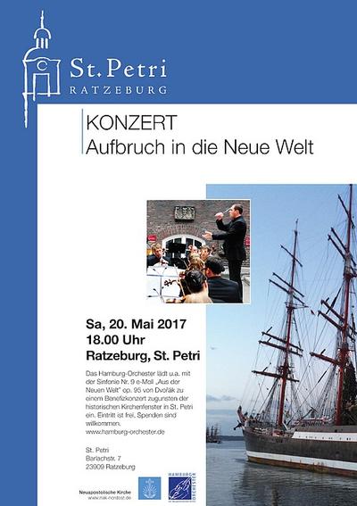 Konzert in St. Petri - "Aufbruch in die neue Welt"