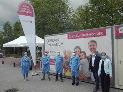 Weitere Corona-Schnellteststation startet im Ratzeburger Stadtteil St. Georgsberg