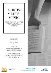 Bild vergr&ouml;&szlig;ern: &raquo;WORDS - MEETS - MUSIC&laquo;