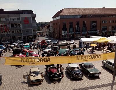 RAC-Oldtimer-Treffen auf dem Ratzeburger Marktplatz