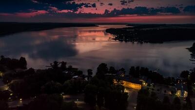 Ratzeburgs Insel zur Nacht