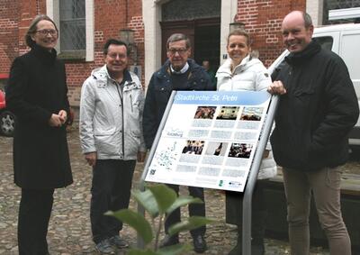 Informationstafeln zur Stadtgeschichte Ratzeburg