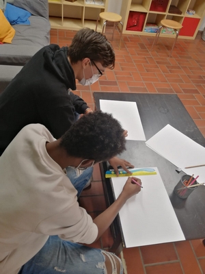 Bild vergr&ouml;&szlig;ern: Auf Einladung des Ratzeburger Jugendbeirates fand ein erster Graffitiworkshop zum Thema 