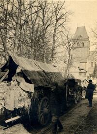 Bild vergr&ouml;&szlig;ern: Fl&uuml;chtlingstreck in Ratzeburg,1945 
