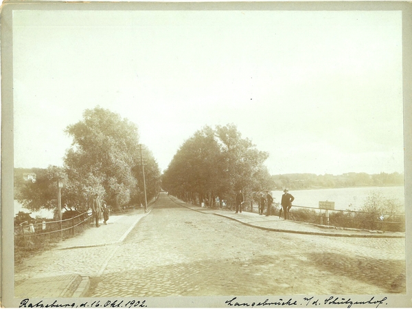 Bild vergrößern: Königsdamm im Jahre 1902