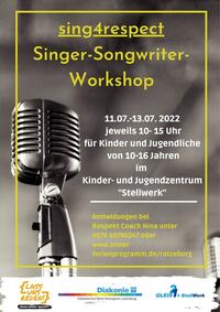 Bild vergr&ouml;&szlig;ern: Singer-Songwriter Workshop