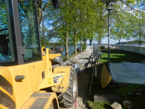 Bild vergrößern: Instandsetzung der Uferpromenade am Barlachblick