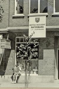 Bild vergr&ouml;&szlig;ern: Die Britische Kommandantur befand sich zwischen 1945 und 1952 in Ratzeburg Am Markt 2 .
