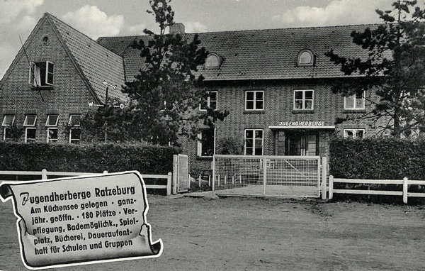 Bild vergrößern: Die alte Ratzeburger Jugendherberge am Küchensee.