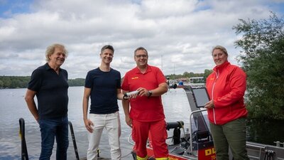 Gro&szlig;z&uuml;gige Spende erm&ouml;glicht moderne Such-Technik f&uuml;r die DLRG Ratzeburg