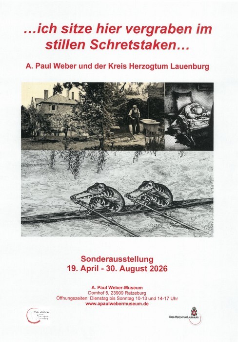 Ausstellung "...ich sitze hier vergraben im stillen Schretstaken..."