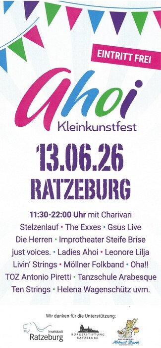 'ahoi'-Kleinkunstfestival