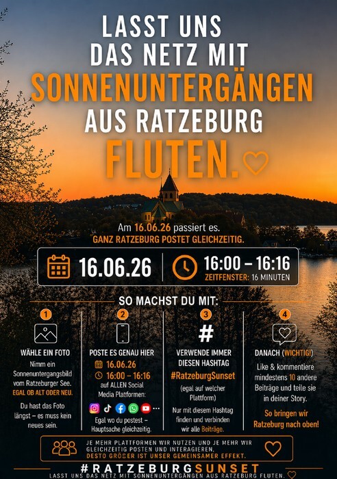 Netzaktion "Sonnenunterg&auml;nge"