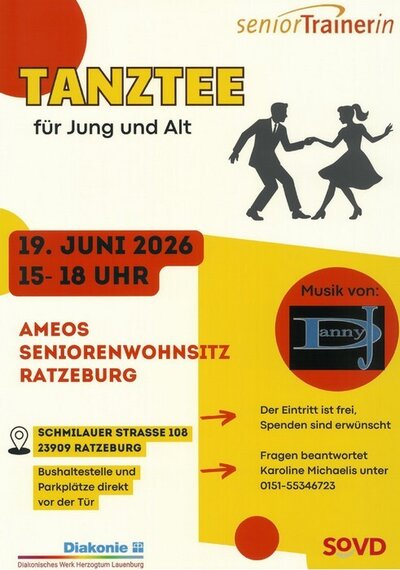 Tanztee f&uuml;r jung und alt