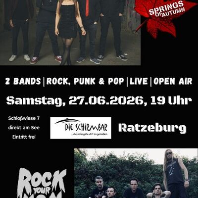 Rock & Pop in der Ratzeburger Schirmbar