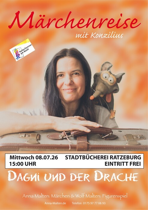 M&auml;rchenreise mit Konzilius in der Ratzeburger Stadtb&uuml;cherei