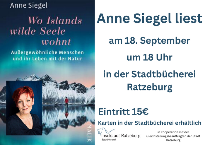 Lesung mit Anne Siegel