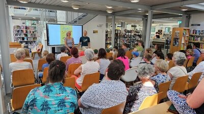 Lesung mit Matthias Kr&ouml;ner in der Ratzeburger Stadtb&uuml;cherei