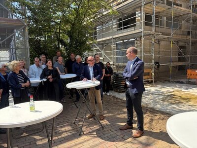 Richtfest f&uuml;r Erweiterungsbau der Kreisverwaltung Ratzeburg