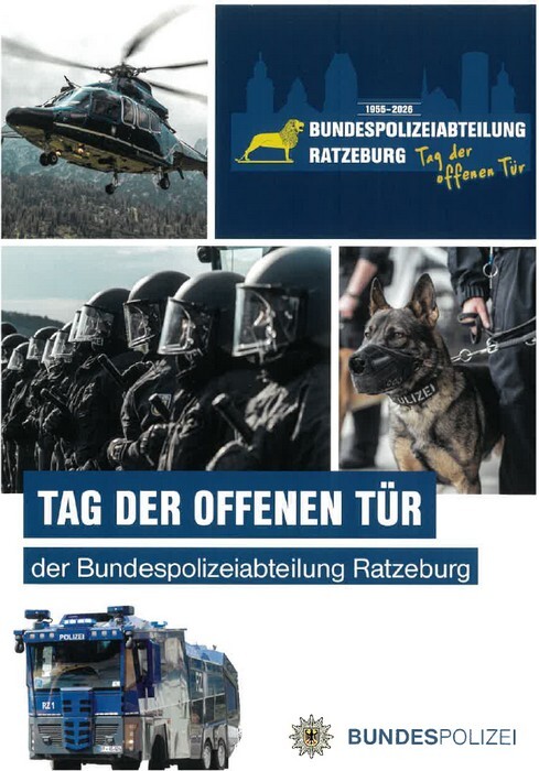 'Tag der offenen T&uuml;r' der Bundespolizeiabteilung Ratzeburg
