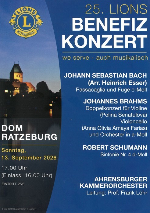 25. Lions Benefizkonzert