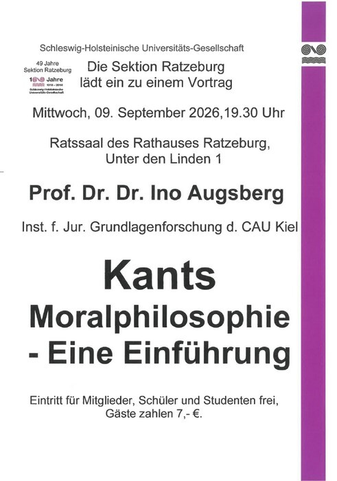 Kants Moralphilosophie - Eine Einf&uuml;hrung