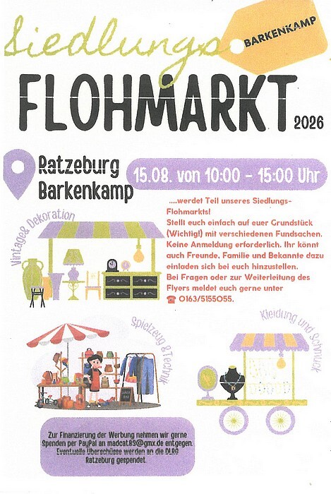 Flohmarkt im Barkenkamp