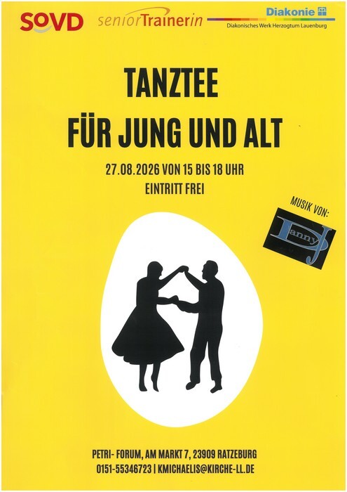 Tanztee f&uuml;r jung und alt