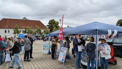 Stadt Ratzeburg pr&auml;sentiert sich beim 'Tag der offenen T&uuml;r' der Bundespolizeiabteilung Ratzeburg
