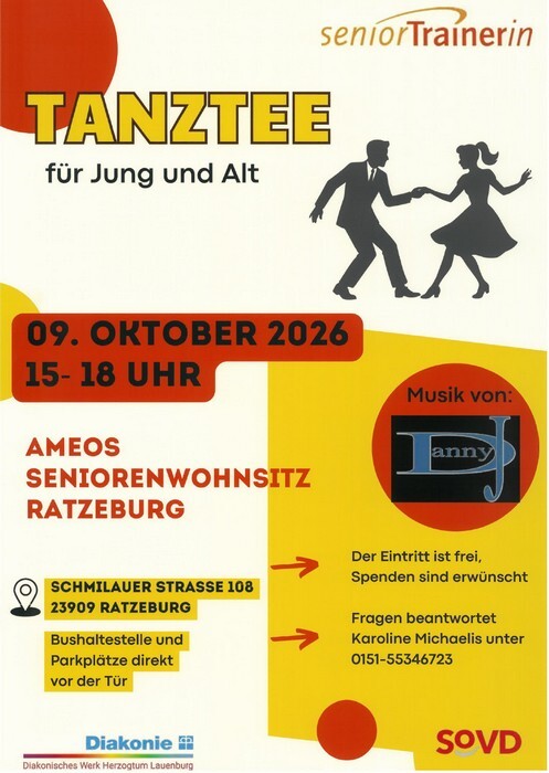 Tanztee f&uuml;r jung und alt